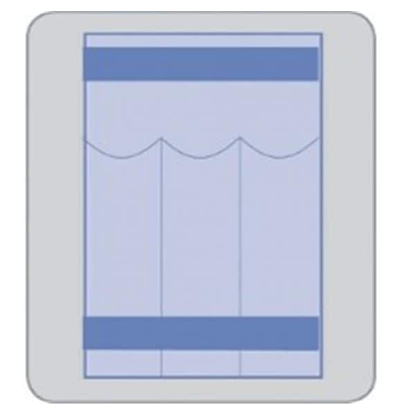 Instrument Pouch 10x18" Matte Film 10/Bx, 1 BX/CA