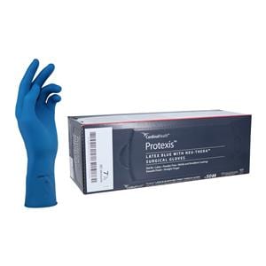 Protexis Neu-Thera Latex Surgical Gloves 7.5 Blue 50Pr/Bx