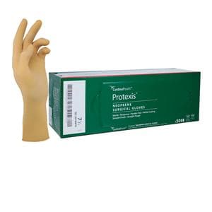 Protexis Neoprene Surgical Gloves 7.5 Light Brown 50/Bx, 4 BX/CA