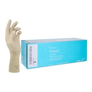 Protexis PI Micro Synthetic Polyisoprene Surgical Gloves 6 Cream 50/Bx, 4 BX/CA