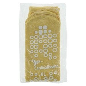 Patient Slippers Cotton/Terry In Yellow X-Large 48/Ca