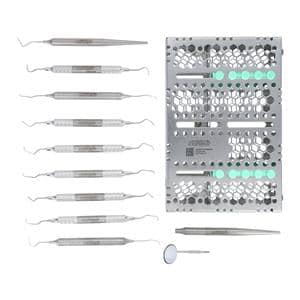 Relyant 2 Tier Hygiene Kit Double End #6 Handle 100% Stainless Steel Ea