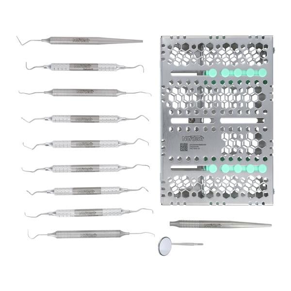 Relyant 2 Tier Hygiene Kit Double End #6 Handle 100% Stainless Steel Ea