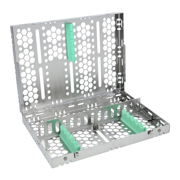 Cassette Cassette 100% Stainless Steel Medium Blue 10 Instruments Each