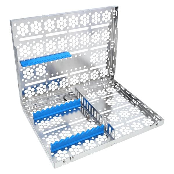 Cassette 100% Stainless Steel Large White 20 Instruments Each