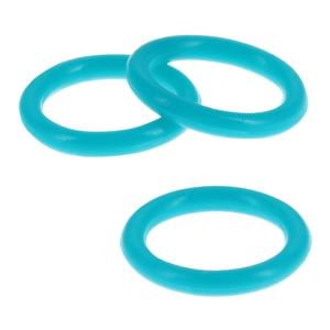 Duralite Color Code Rings Teal 48/Pk