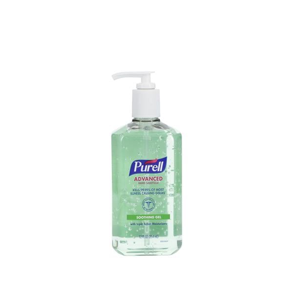 Purell Advanced Gel Sanitizer 12 oz 12oz/Bt, 12 BT/CA