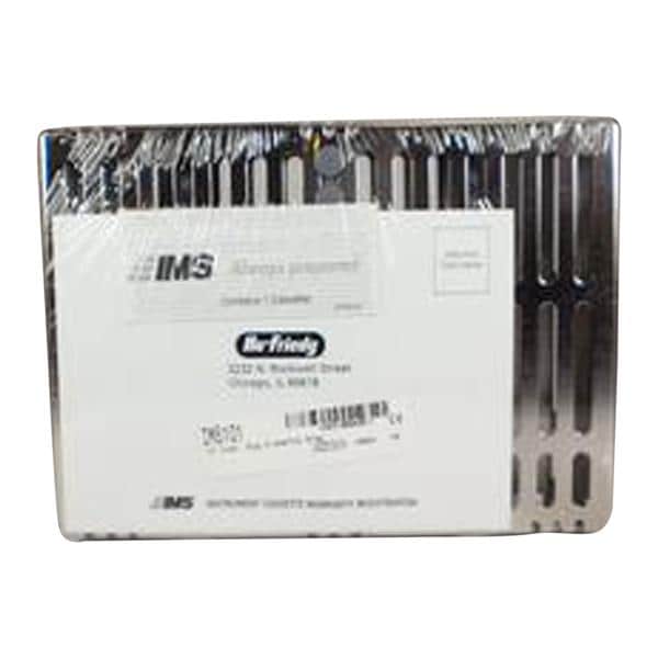 IMS Signature Series Instrument Cassette SS Sm Gry 10 Instruments Ea