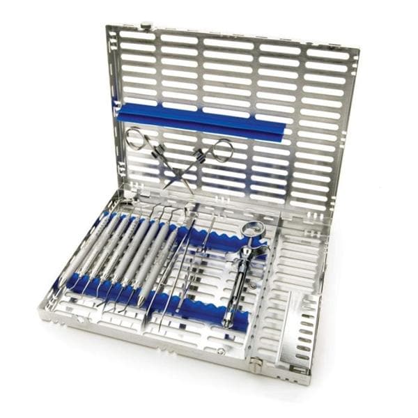 IMS Composite Cassette Stainless Steel Blue 16 Instruments Ea