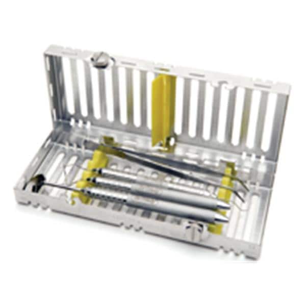 IMS Exam Cassette Stainless Steel Yellow 5 Instruments Ea