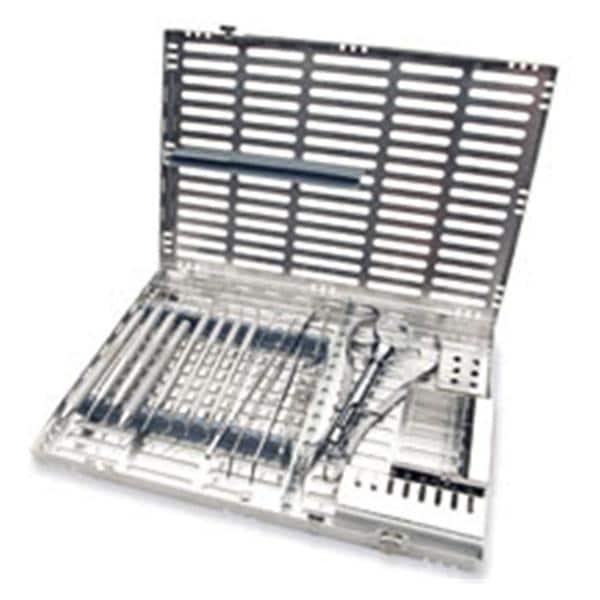 IMS Endo Cassette Stainless Steel Gray 12 Instruments Ea