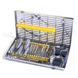 IMS Oral Surgery Cassette Stainless Steel Red 14 Instruments Ea