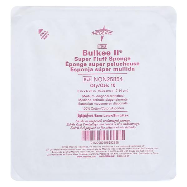 Kerlix Bulkee Gauze Bandage Cotton Fluff 6x6.75" Sterile 10/Tray, 48 BX/CA