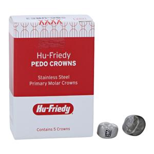 PEDO CROWNS Crowns Size URE3 2nd Primary Upper Right Molar Refill 5/Pk