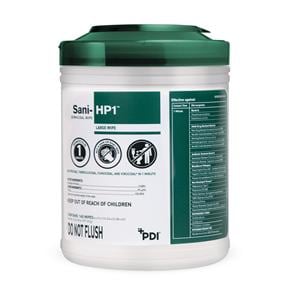Sani-HP1 Disinfectant Wipes Large Canister 165/Cn