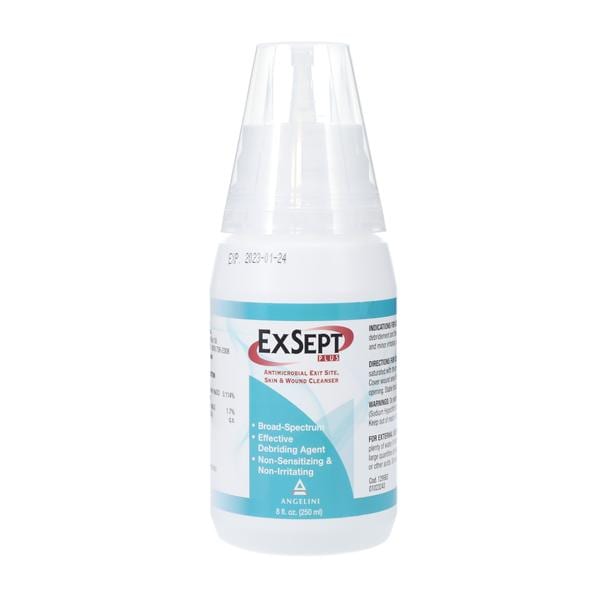 Exsept Plus Wound Cleanser 250mL NaOCl/NaCI/Prfd Wtr 250mL/Bt, 24 BT/CA