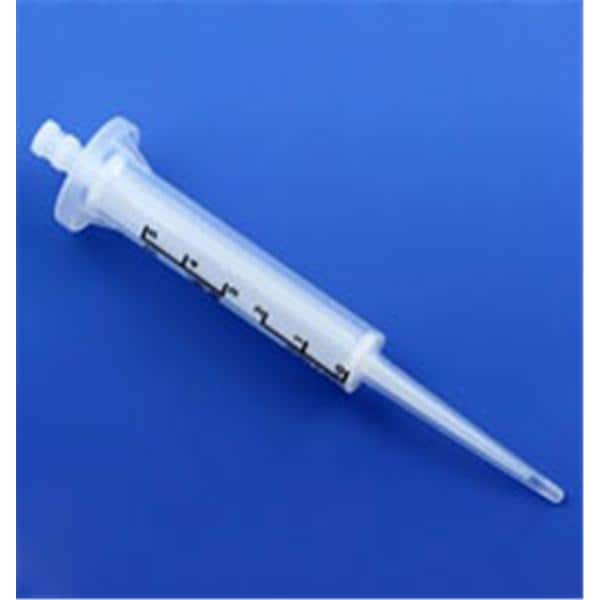 Combitips Dispenser Syringe Tip 5mL Non-Sterile 100/BX