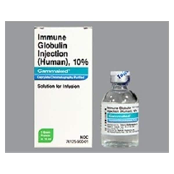 Gammaked Immune Globulin Injection 10% PF/Non-Returnable SDV 50mL Each