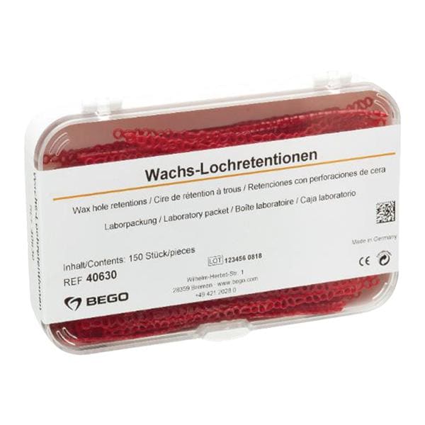 Wax Retentions Wax Hole 150/Pk