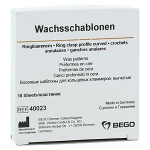 Wax Patterns Ring Clasp 10/Pk