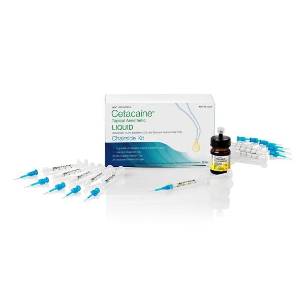 Cetacaine Anesthetic Liquid Banana 11 Gm Chairside Kit Ea