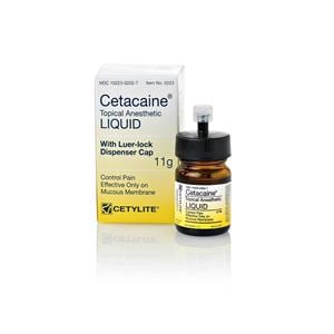 Cetacaine Topical Anesthetic Liquid Banana 11 Gm Bottle Ea, 12 EA/CA