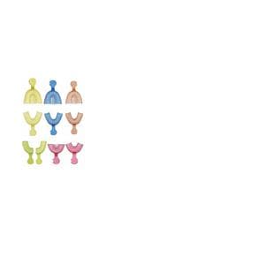 Unipack Disposable Impression Tray Perforated 1 Large Upper 120/Pk