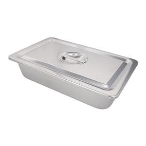 Catheter Instrument Tray 12-1/8x7-5/8x2-1/8" Stainless Steel Ea