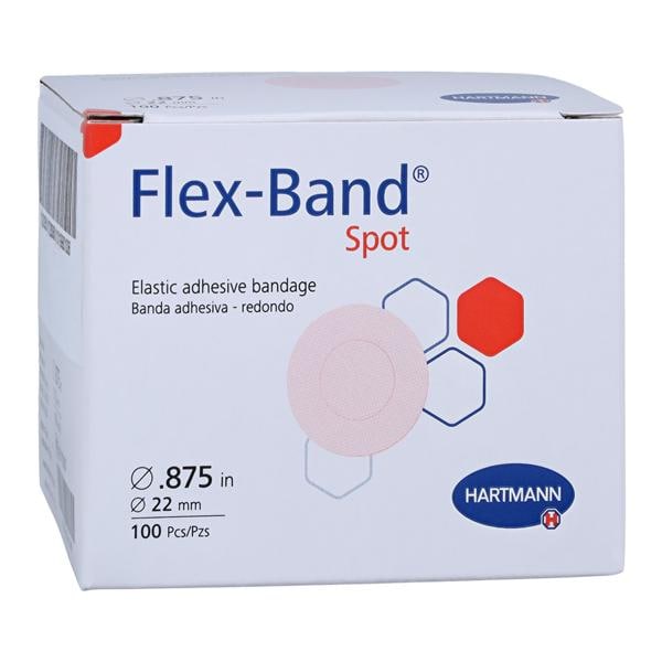 Flex-Band Adhesive Bandage Fabric 7/8" Flesh Sterile 100/Bx