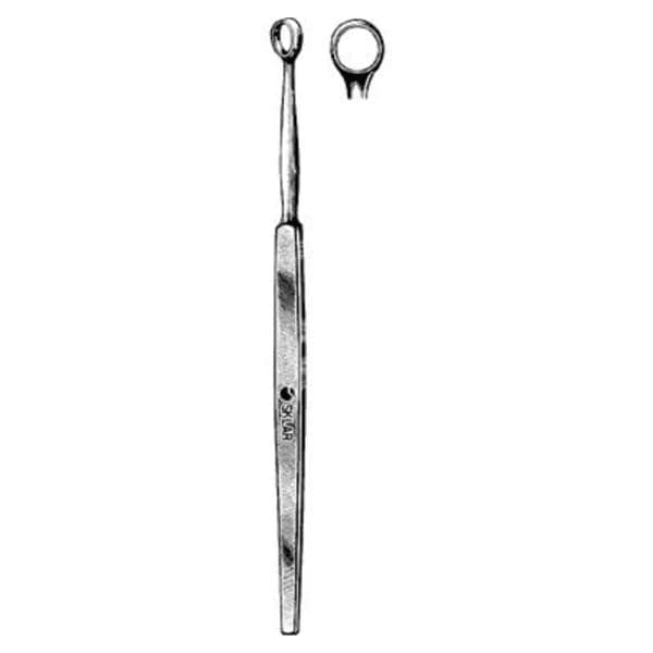 Fox Dermal Curette 5-1/2" Stainless Steel Non-Sterile Ea