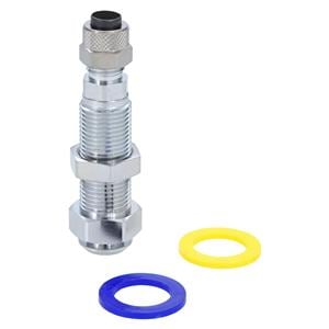 Quick-Disconnect Panel Mount Fitting Female 1/4 in Poly With Shut-Off Each