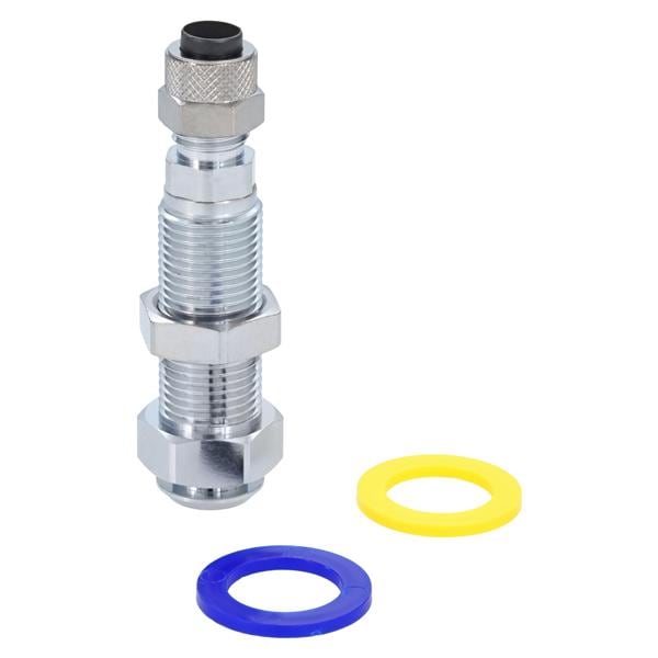 Quick-Disconnect Panel Mount Fitting Female 1/4 in Poly With Shut-Off Each