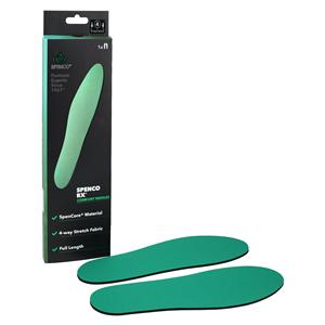 Comfort Insole Green Full Length Men 10-11.5 / Women 11-12.5, 48 PR/CA
