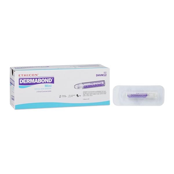 Dermabond Mini Topical Skin Adhesive 0.36mL Violet 12/Bx