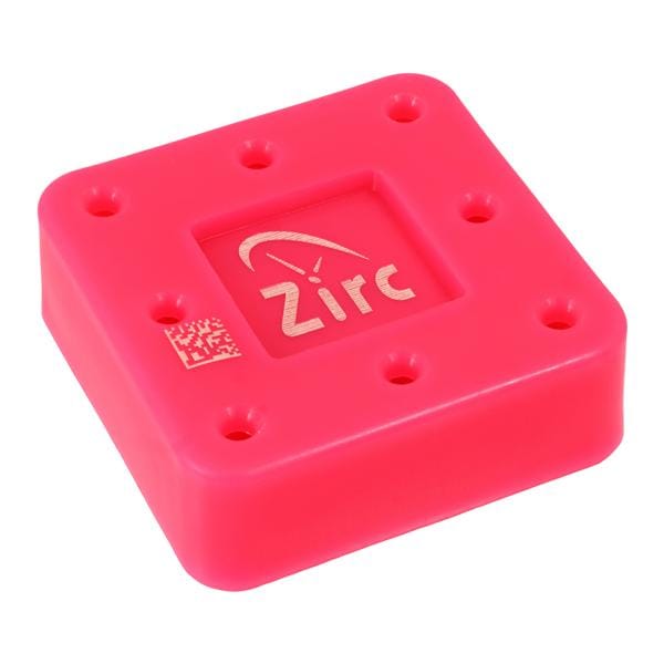 Bur Block Magnetic Microban 8 Hole Neon Pink Ea