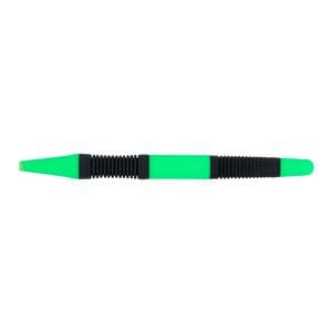 Soft Grip Crystal HD Mirror Handle Cone Socket Single End Neon Green Ea