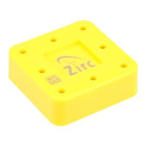 Bur Block Magnetic Microban 8 Hole Neon Yellow Ea