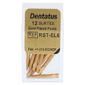 Surtex Posts Gold Plated Extra Long 1.8 mm 12/Bx