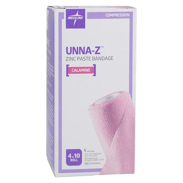 Unna Boot Bandage Zinc Paste/Calamine 4"x10yd Ea