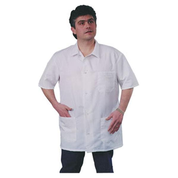 DenLine Protection Plus Jacket 3 Pkts Short Sleeves 34 in Large Ceil Unisex Ea