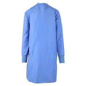 DenLine Protection Plus Closed Back Gown Adult Large Royal Reusable Ea