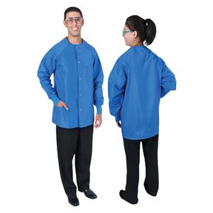 Protection Plus II Jacket 3 Pockets 31.5 in Large Royal Unisex Ea