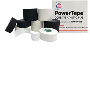PowerTape Athletic Tape Synthetic Fiber 2"x15yd Black Non-Sterile 24/Ca