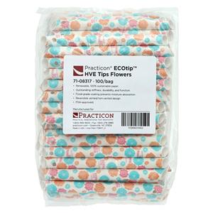 ECOtip HVE Tips Vented Flowers Renewable Resources 100/Bg, 10 BG/CA