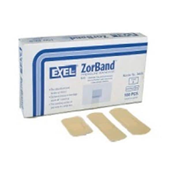 ZorBand Pressure Bandage Cellulose 1-1/4x2-3/4" Tan Sterile 100/Bx, 10 BX/CA