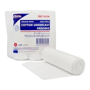 Undercast Padding White 6"x12'