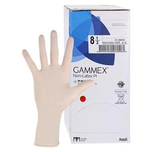 GAMMEX Non-Latex PI Polyisoprene Surgical Gloves 8.5 White 50/Bx
