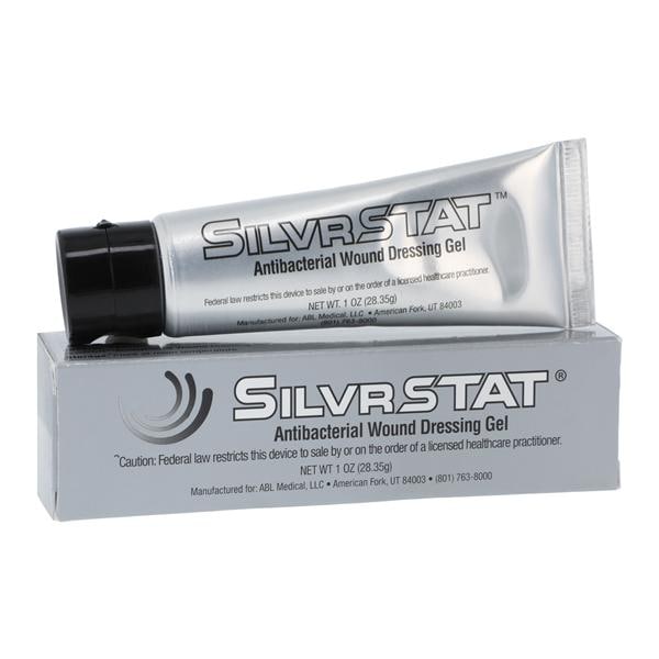 SilvrSTAT Topical Gel - Tube 1oz Each, 24 TB/CA