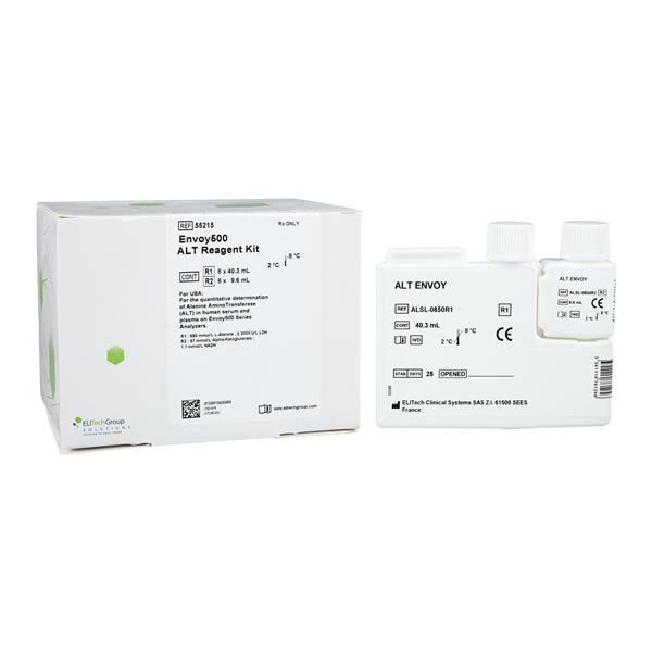Envoy 500 ALT: Alanine Aminotransferase Test Kit R1: 8x36/R2: 8x9mL 1200 Ea