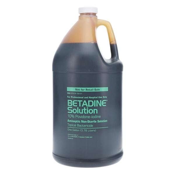 Betadine Prep Solution 10% Povidone Iodine 1gal, 4 BT/CA